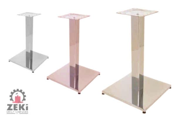 Kaplamalı Kare Masa Ayağı