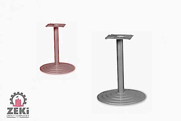 Kademeli Kaplamalı Masa Ayağı