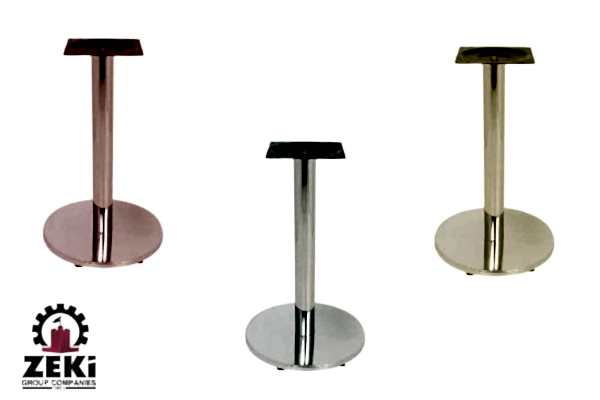 Kaplamalı Yuvarlak Masa Ayağı